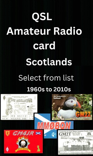 Qsl scotland amateur - qsl,