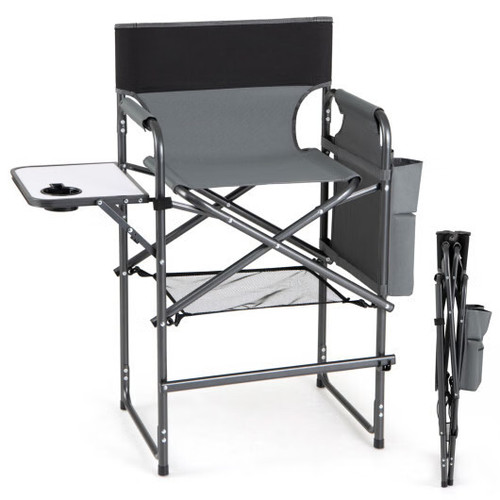 Folding tall director chair - tall, 26