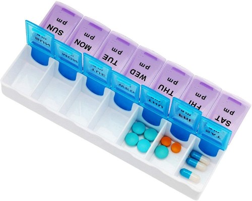 Weekly daily pill - pill, box