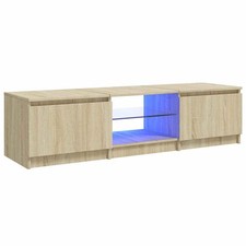 TV Cabinet with LED Lights TV