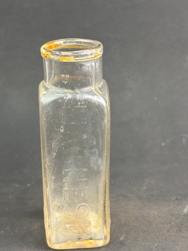 61622 old antique glass bottle - old,