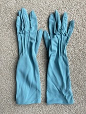 Dents Ladies Blue Gloves