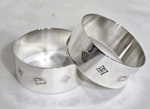Vintage sterling silver napkin