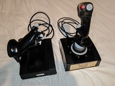 Thrustmaster Cougar HOTAS FCC3 + Simped F16 rudder pedals