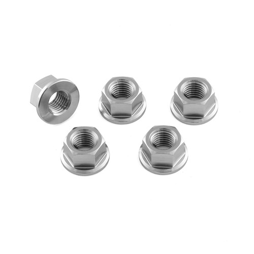 Titanium sprocket nuts m10 - nuts,