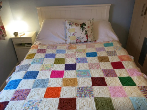 Handmade granny square crochet - handmade,