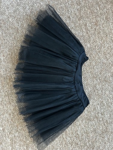 Plume black dance tutu - black, skirt