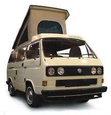 Westfalia Roof Canvas VW T25 1986–1992  3 Windows  Beige