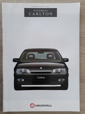 Vauxhall Carlton Brochure 1993