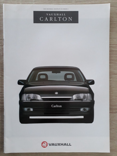 Vauxhall carlton brochure 1993 - vauxhall,