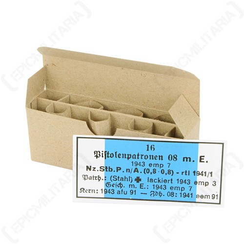 Ww2 german 9mm ammo - german,