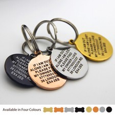 Personalised Engraved Dog Tag