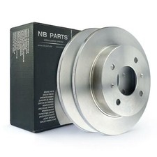 Rear brake discs 258 mm full for Nissan Almera II N16 Primera P10 P11 WP11