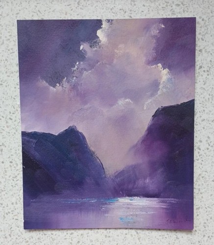Ullswater original oil - ullswater,