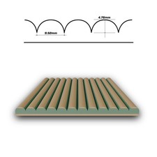 Ribbed Decorative Wall Panels