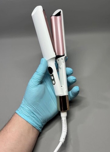 Hair crimper double barrel - hair,