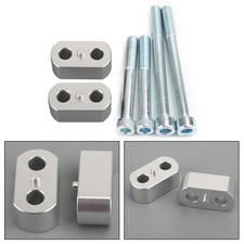 Silver HANDLEBAR Bar Risers