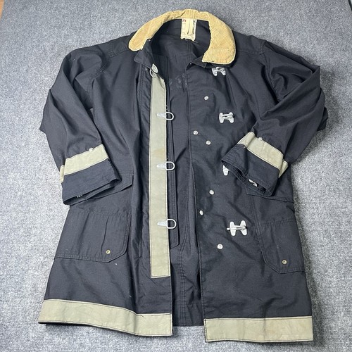 Vtg fireman jacket fire - vtg,