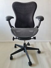 Herman Miller Mirra 2 Chair Graphite Butterfly Back Mesh Seat Lumbar Torsion Arm