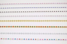 1 METRE FLOWER TRIM LACE, FLAT