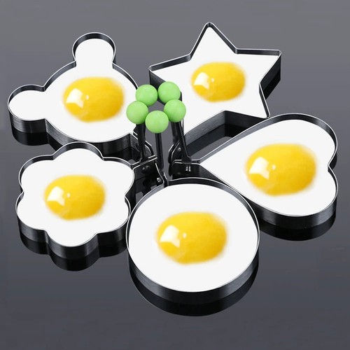 5pcs stainless steel - 5pcs, frying