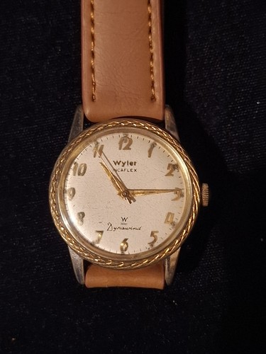 Wyler dynawind automatic - wyler, gold