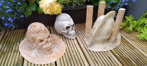 Latex and fibreglass - fibreglass, garden