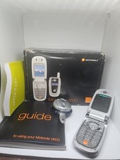 Boxed Motorola V600 Silver