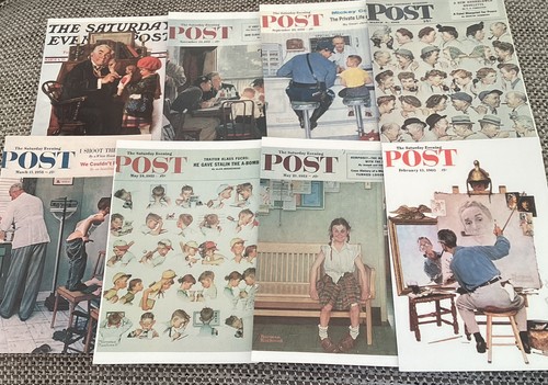 Norman rockwell postcards - postcards, ~