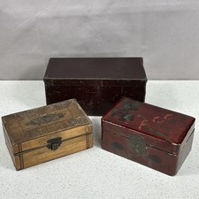 Vintage Storage Boxes x3 Tin