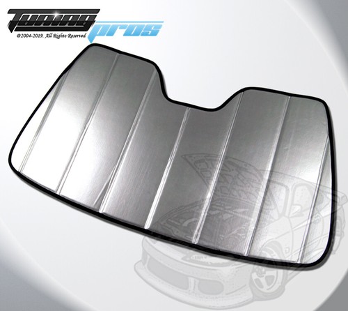 Leatherette custom sunshade - leatherette,
