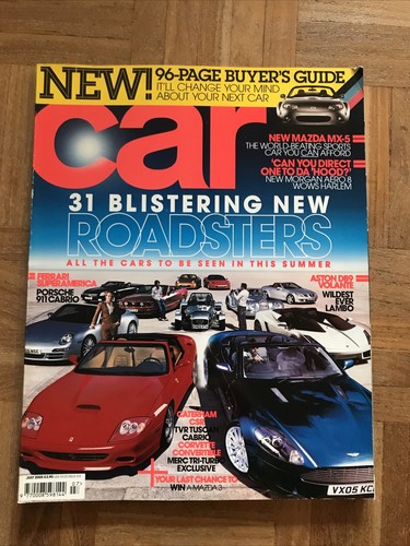 Car magazine july - 2005, tvr