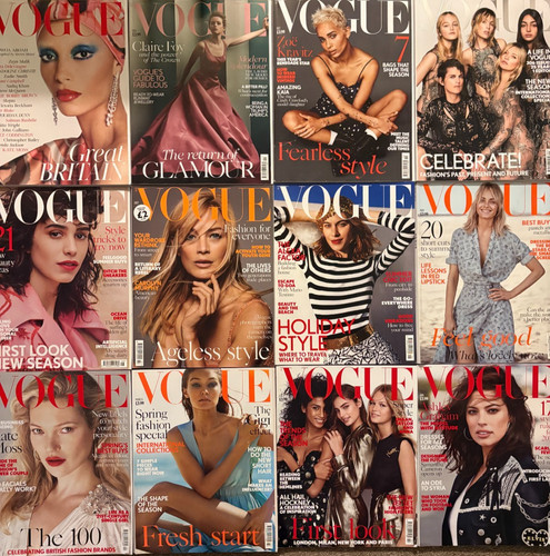 Vogue british magazine - uk,