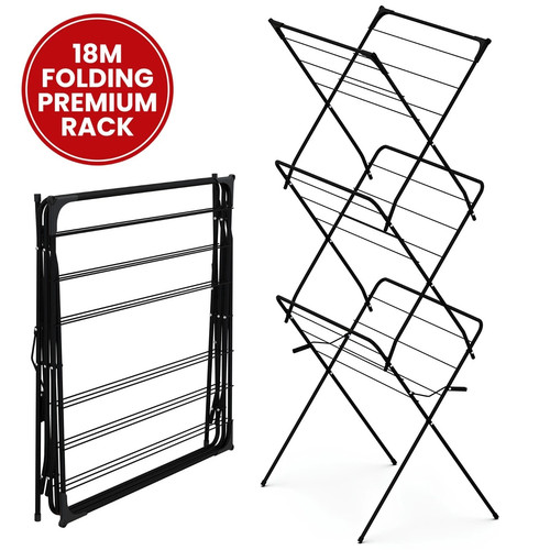 Tier clothes airer horse - 3,