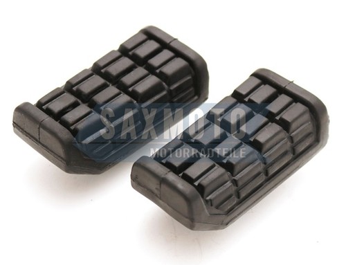 Rubber footpegs front yamaha - front,
