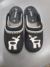 Romika Reindeer Black Felt