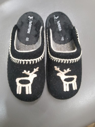 Romika reindeer black felt - romika,