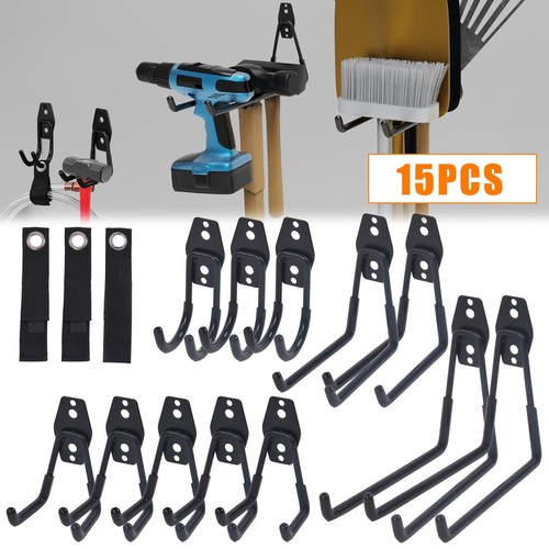 15x heavy duty storage hooks - duty,