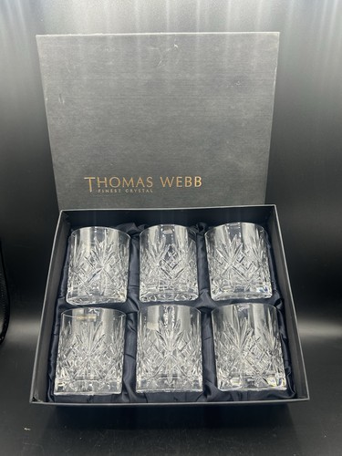 Thomas webb crystal - crystal, whisky