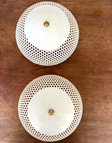 Pair white arte luce - pair,