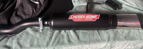 Cherry bomb exhaust - cherry, for