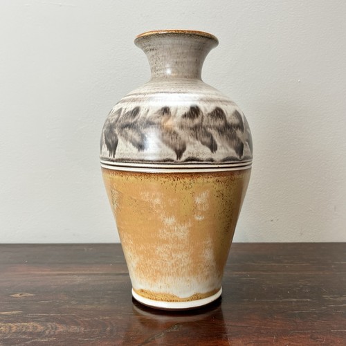 Vintage studio pottery vase - vintage,