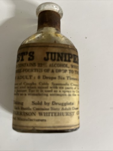 Old medicine glass bottle - old,