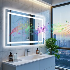 Smart Bathroom Mirror w/