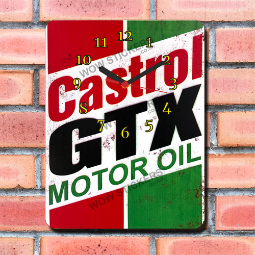 Castrol gtx oil design wall - castrol,
