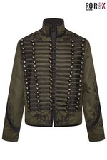 Ro Rox Rifleman Jacket Napoleonic Officer Men's Military Drummer Festival Parade