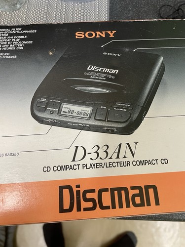 Rare vintage sony discman - sony,
