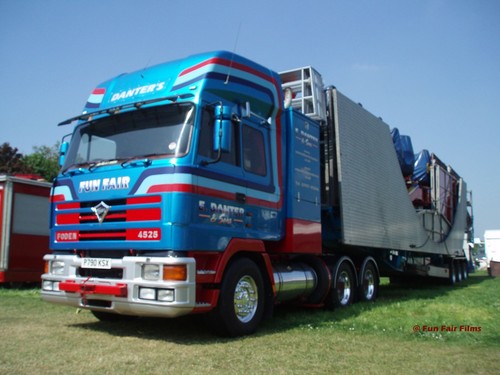 Fairground showmans transport - fairground,
