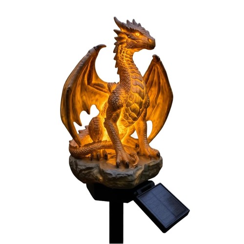 Solar dragon lights outdoor - solar,
