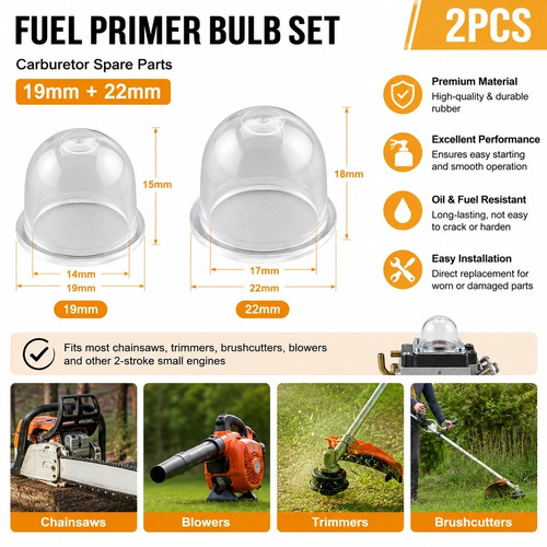 Fuel primer bulbs for petrol - fuel,